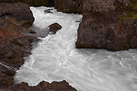 Hvita River, Hraunfossar, Iceland